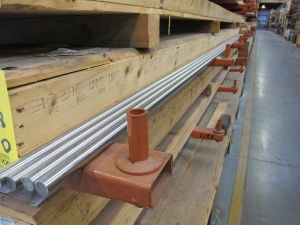 LOT (156) BAR, ROUND TYPE, 0.775" +/- 0.020" DIAMETER SIZE, 1.585 LBS/FT, BORATED STAINLESS STEEL MATERIAL GRADE A PROCESS, 174" MINIMUM LENGTH, ASTM A887, TYPE 304B7, ASTM A484-ROUND BAR SPECIFICATION. 6 BOXES WITH 156 RODS (W-50) LOADING & HANDLING FEE $50-